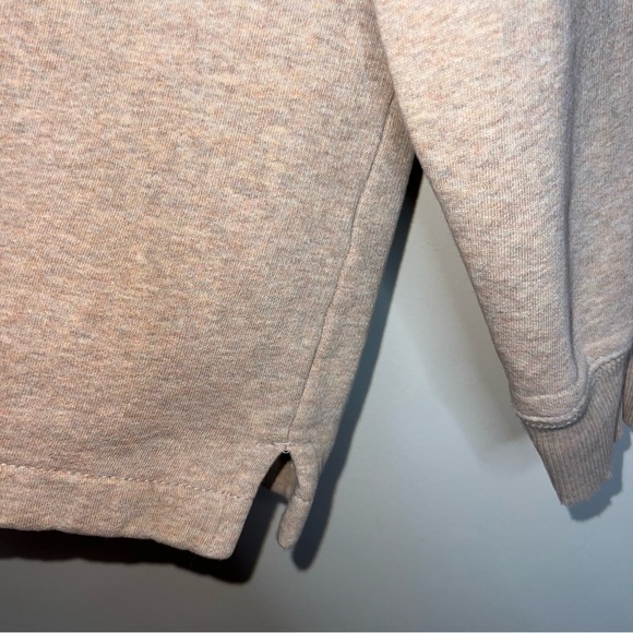 Woolrich Pullover 1/4 Zip Sweater Oatmeal with Elbow Patches Men’s Size Large - Picture 11 of 13